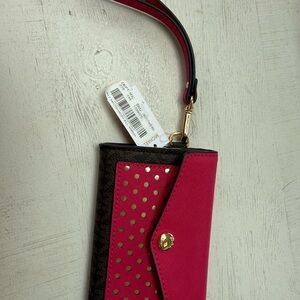 Michael Kors wristlet wallet